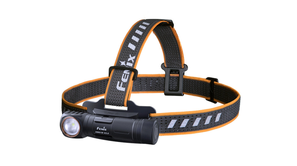 Fenix HM61R Amber V2.0 φακός κεφαλής, επαναφορτιζόμενος