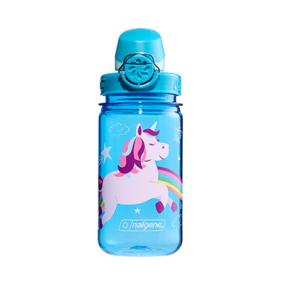 Nalgene Grip-n-Gulp Sustain Μπουκάλι Νερού Παιδικό 0,35 L, blue unicorn