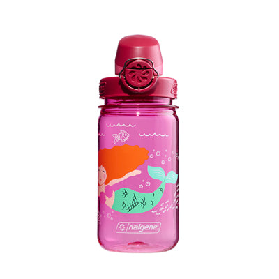 Nalgene Grip-n-Gulp Sustain Παιδικό Μπουκάλι Νερού, pink mermaid, 0,35 L