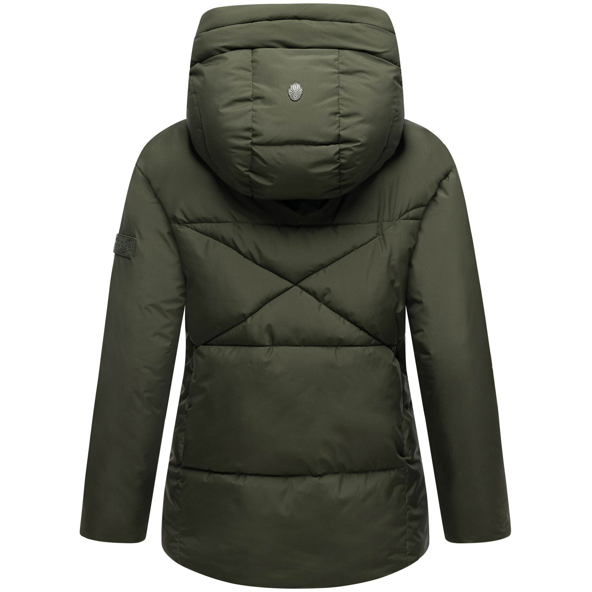Navahoo Pastellzauber 14 dámska prešívaná bunda, dark olive