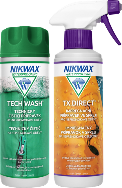 Nikwax Twin Tech Wash / TX.Direct Spray-On σετ 2 τεμαχίων, 300ml
