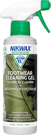 Nikwax Footwear Cleaning Gel Spray γέλ καθαρισμού αθλητικών παπουτσιών σε σπρέι, 300ml