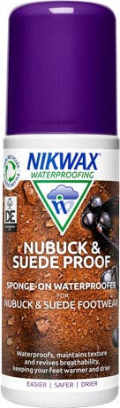 Nikwax Nubuck & Suede Proof Sponge προστατευτικό παρασκεύασμα για nubuk και σουέτ με σπόγγο, 125ml