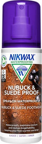 Nikwax Nubuck & Suede Proof Spray αδιάβροχο σπρέι για nubuk και σουέτ, 125ml