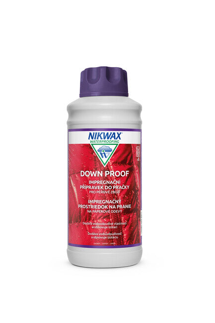Nikwax Down Proof Αδιάβροχο Υγρό Εμποτισμού Πούπουλων, 1L
