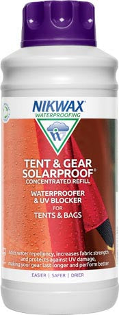 Nikwax Tent & Gear Solar Proof Concentrate Εμποτιστικό για Σκηνές και Εξοπλισμό συμπυκνωμένο, 1l