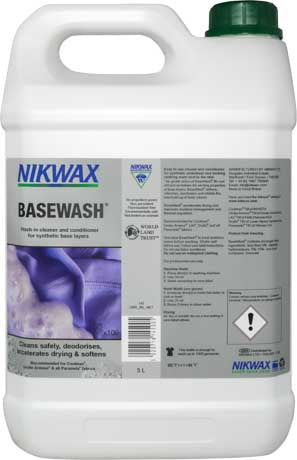 Nikwax BaseWash Απορρυπαντικό για Λειτουργικά Ενδύματα 5L