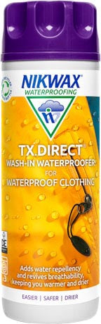 Nikwax TX.Direct Wash-In καθαριστικό για αδιάβροχα ρούχα, 300ml