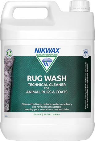 Nikwax Rug Wash ειδικό καθαριστικό για σκέπασμα και κουβέρτες για ζώα 5L