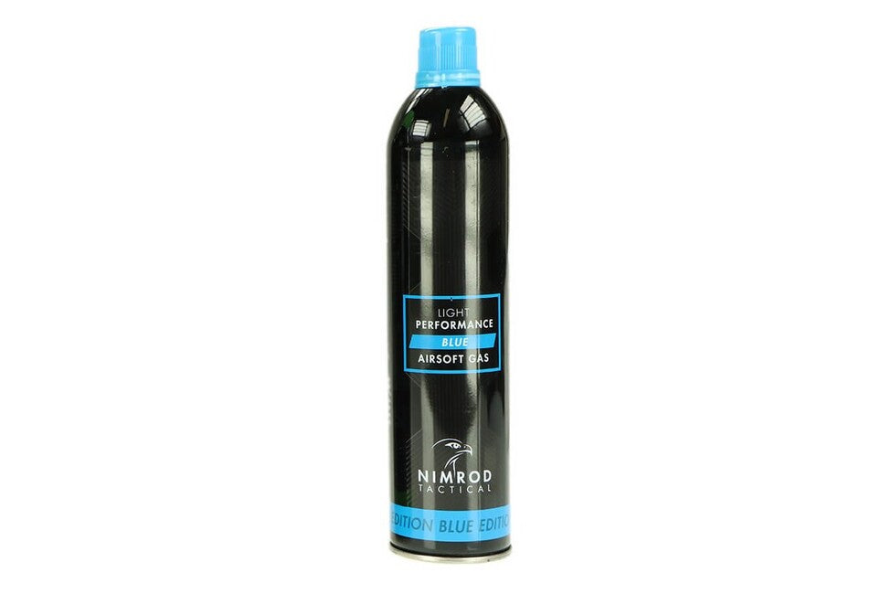 Nimrod Light Performance Blue Gas ηνίοχος αέριο airsoft 500 ml, μπλε