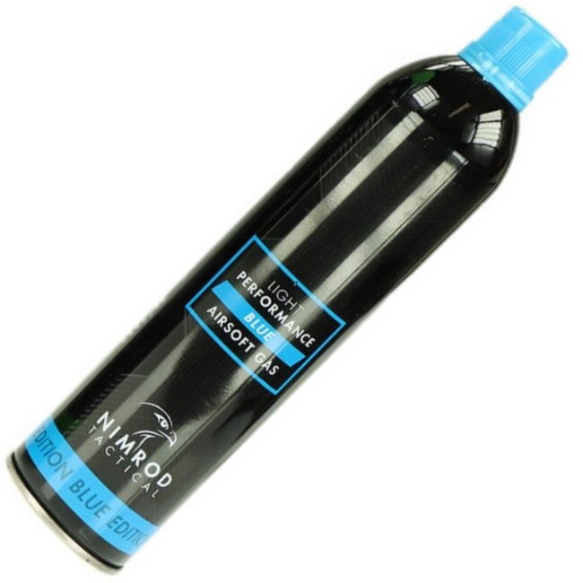 Nimrod Light Performance Blue Gas ηνίοχος αέριο airsoft 500 ml, μπλε