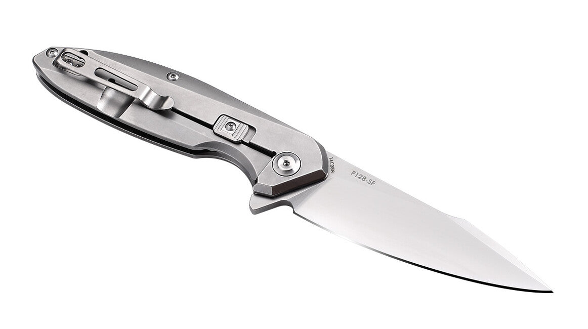 Ruike P128-SF Μαχαίρι, Ασημί