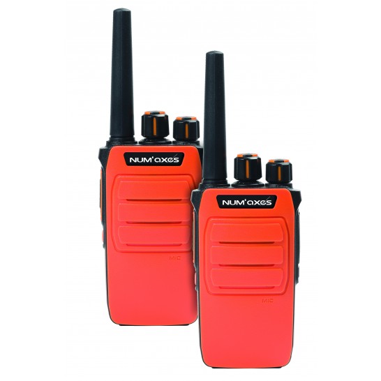 NUM´AXES TLK1054 Walkie Talkie Πομπός-Δέκτης, Κόκκινο