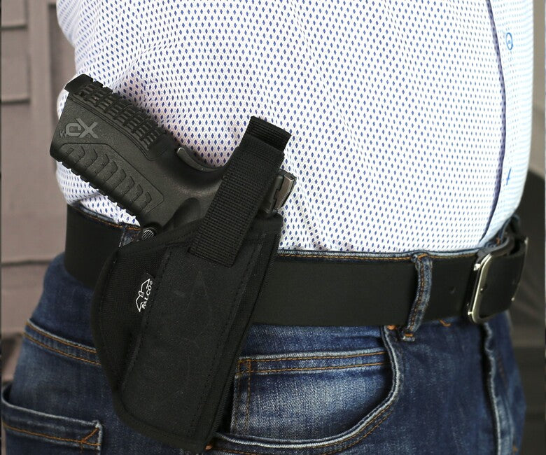 Falco Larson OWB Θήκη Ζώνης για Όπλο με Κλιπ Sig Sauer P226, Μαύρο, Δεξιά
