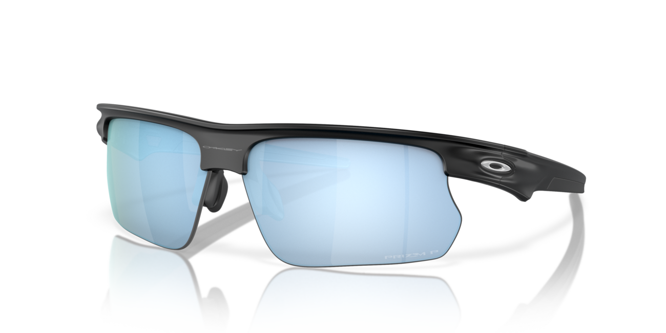 Oakley BISPHAERA Γυαλιά Ηλίου με Σκελετό Matte Black και Φακούς Prizm Deep Water Polarized, 68