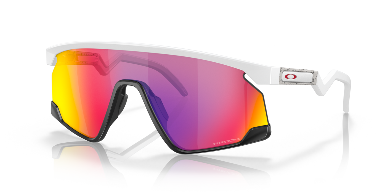 Oakley BXTR Γυαλιά Ηλίου με Πλαίσιο Matte White και Φακούς Prizm Road, 39