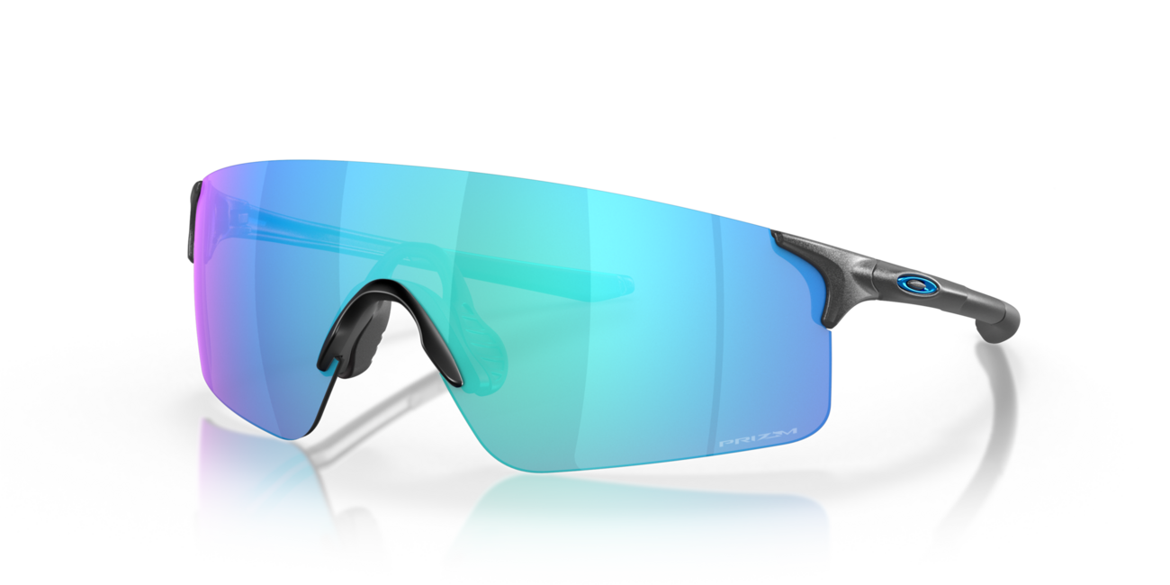 Oakley EVZERO BLADES Γυαλιά Ηλίου με Σκελετό Steel και Φακούς Prizm Sapphire