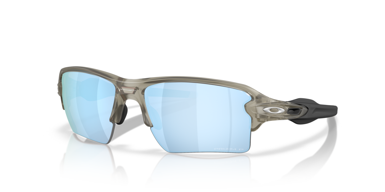 Oakley FLAK 2.0 XL Γυαλιά Ηλίου με σκελετό Matte Grey Ink και φακούς Prizm Deep Water Polar, 59, Metal