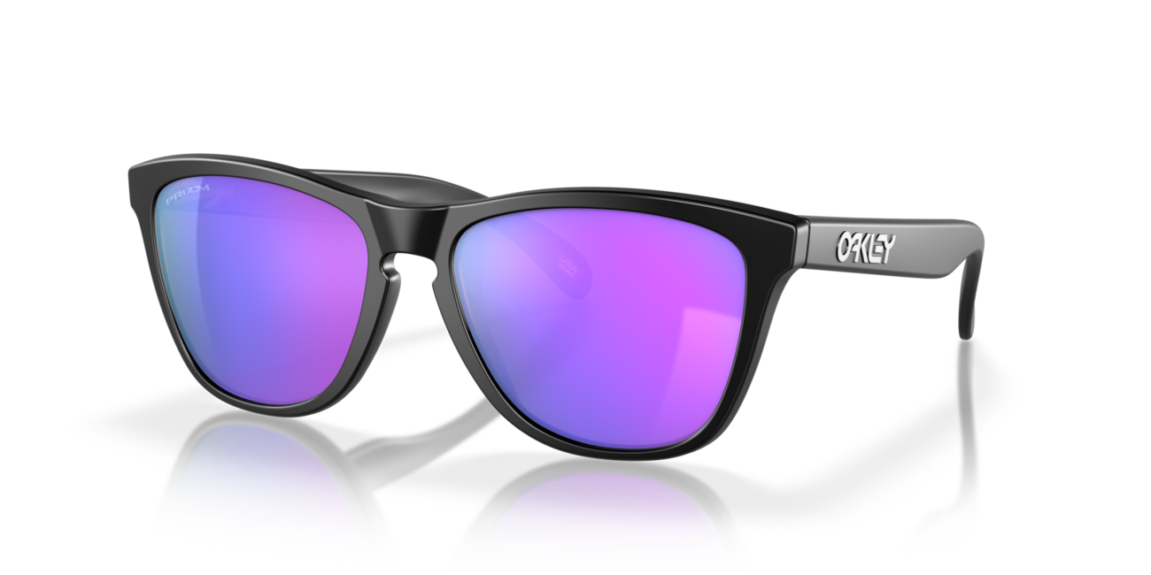 Oakley FROGSKINS Γυαλιά Ηλίου με Σκελετό Matte Black και Φακούς Prizm Violet, 55