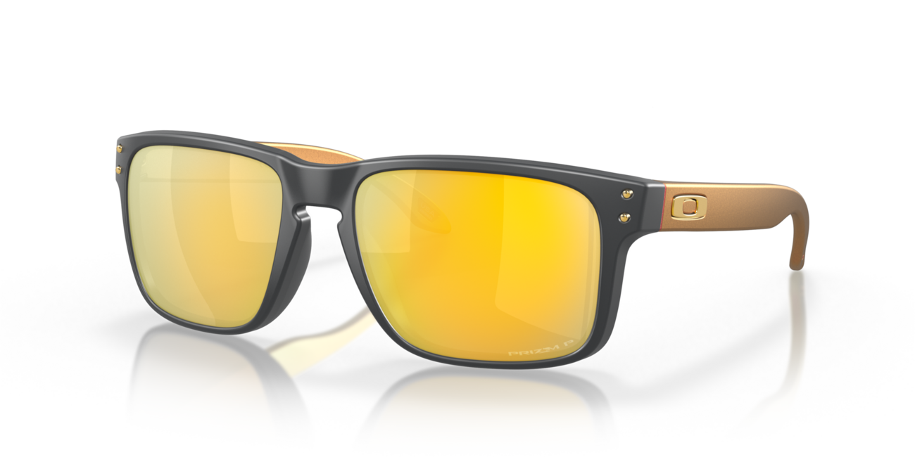 Oakley HOLBROOK Γυαλιά Ηλίου με Σκελετό Matte Carbon και Φακούς Prizm 24K Polarized, 57