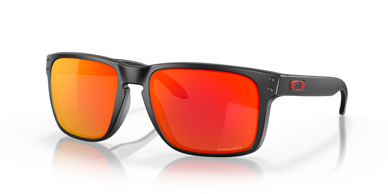 Oakley HOLBROOK XL Γυαλιά Ηλίου με Σκελετό Matte Black και Φακούς Prizm Ruby, 59