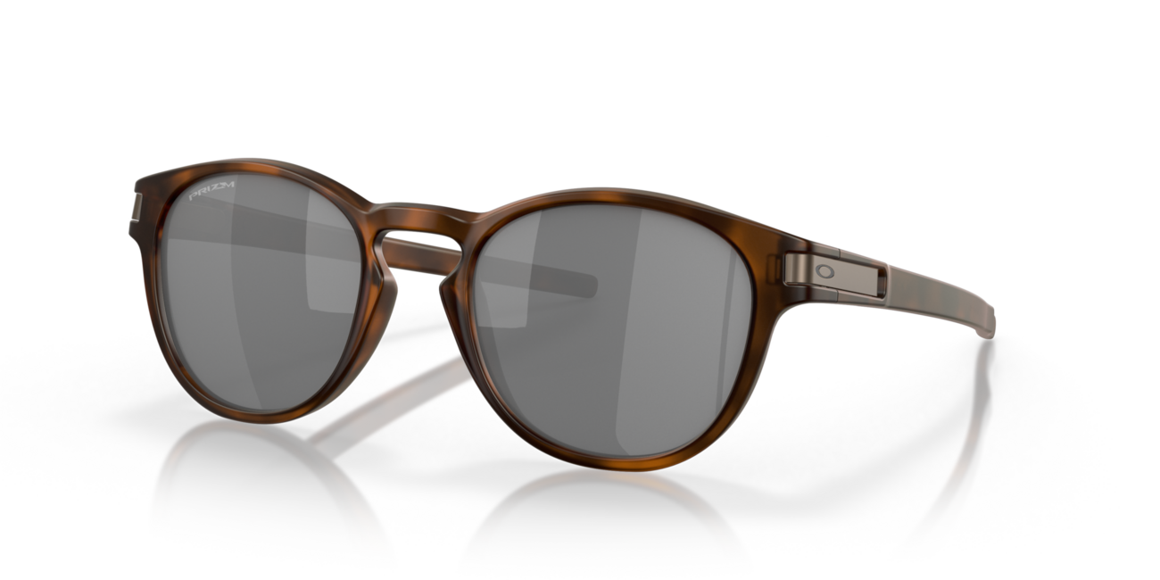 Oakley LATCH Γυαλιά Ηλίου με σκελετό Matte Brown Tortoise και φακούς Prizm Black, 53