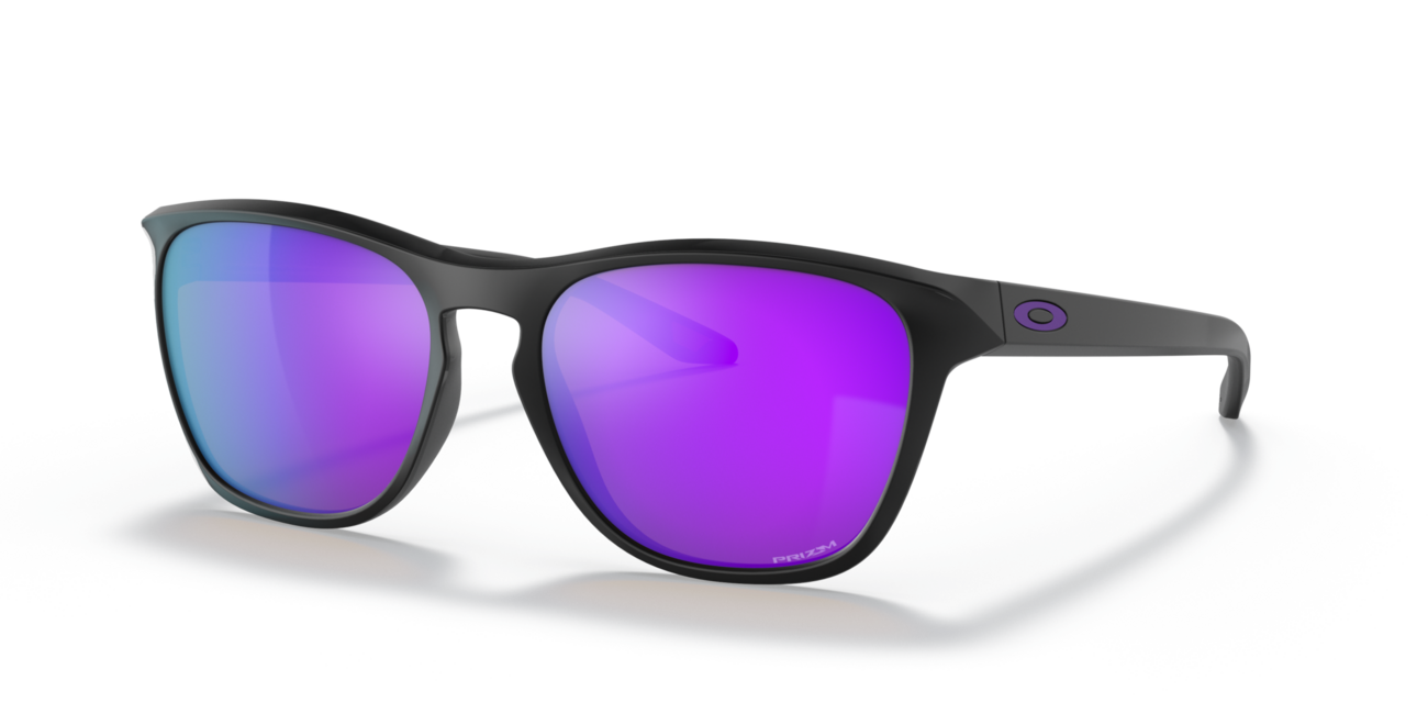 Oakley MANORBURN Γυαλιά Ηλίου με Φακούς, Matte Black, Prizm Violet 56
