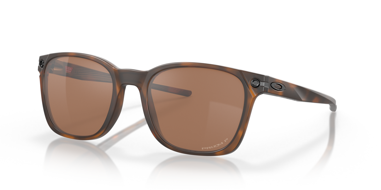 Oakley OJECTOR Γυαλιά Ηλίου με Σκελετό Matte Brown Tortoise και Φακούς Prizm Tungsten Polarized, 55
