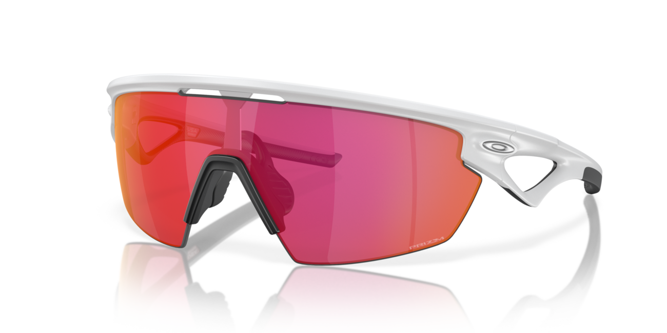 Oakley SPHAERA Γυαλιά Ηλίου με σκελετό Matte White και φακούς Prizm Field, 36