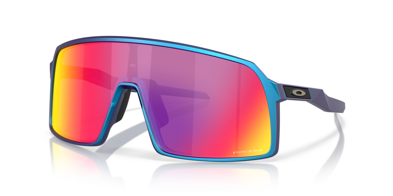 Oakley SUTRO Γυαλιά Ηλίου με Σκελετό Matte Cyan/Blue Colorshift και Φακούς Prizm Road, Steel
