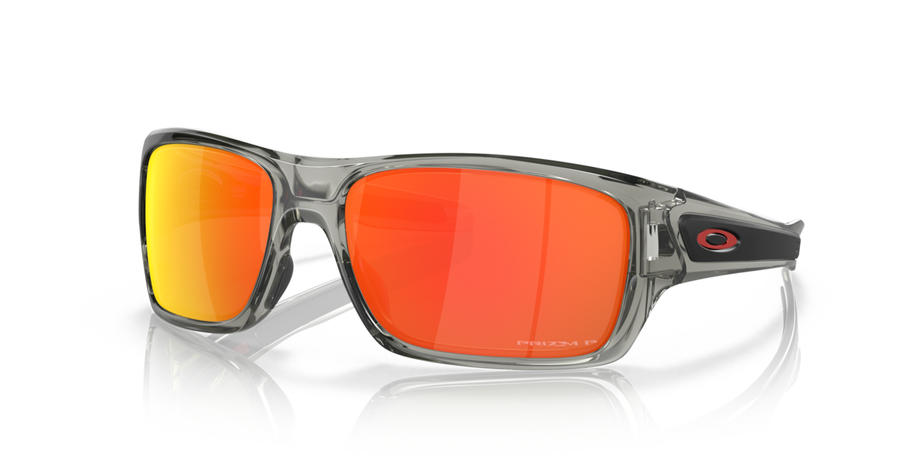 Oakley TURBINE Γυαλιά Ηλίου με σκελετό Grey Ink και φακούς Prizm Ruby Polarized, 65