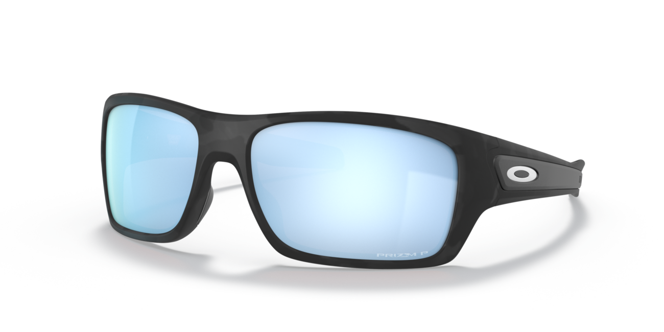 Oakley TURBINE Γυαλιά Ηλίου με Σκελετό Matte Black Camo και Φακούς Prizm Deep Water Polar, 65