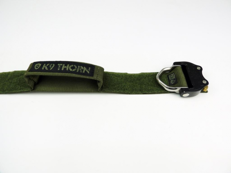 K9 Thorn Cobra-Echo Περιλαίμιο με Λαβή 38mm, λαδί