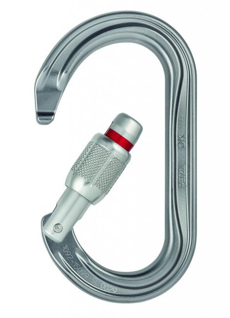 Petzl OK Καραμπίνα Οβάλ με Αυτόματη Ασφάλεια Ball Lock