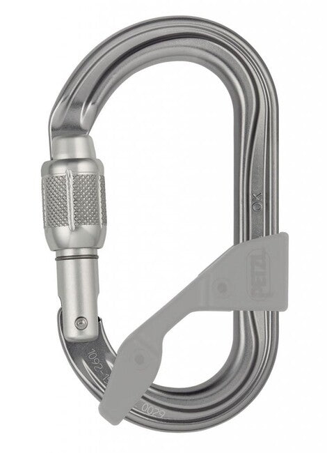 Petzl OK Καραμπίνα Οβάλ με Αυτόματη Ασφάλεια Ball Lock