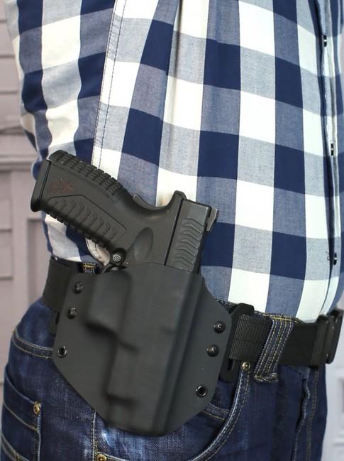 Falco Θήκη Pancake Ιμάντα Glock 17, Μαύρο, Δεξιά