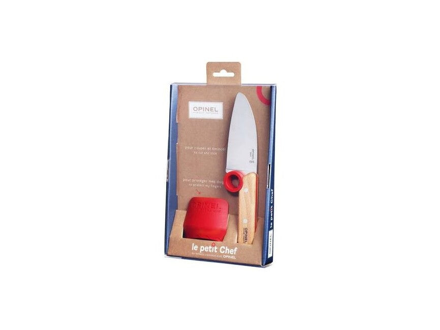 Opinel Le Petit Chef Σετ Παιδικό Μαχαίρι + Προστασία Δακτύλων