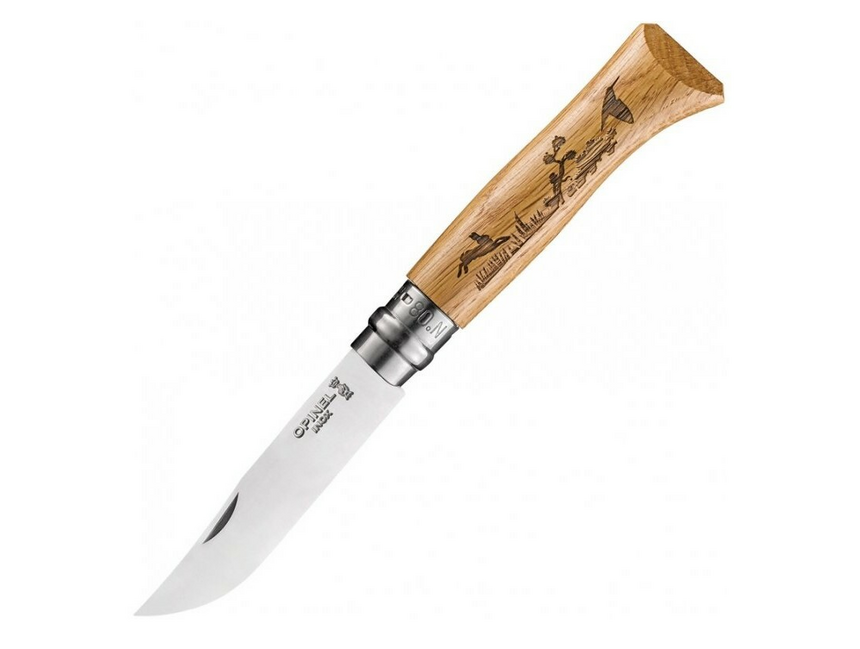 OPINEL VRI N°08 Inox Animalia Μαχαίρι, Λαγός