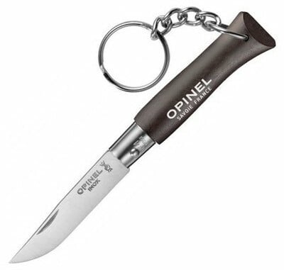 Opinel N°04 Πτυσσόμενο Μαχαίρι Κλειδιών, Μαύρο