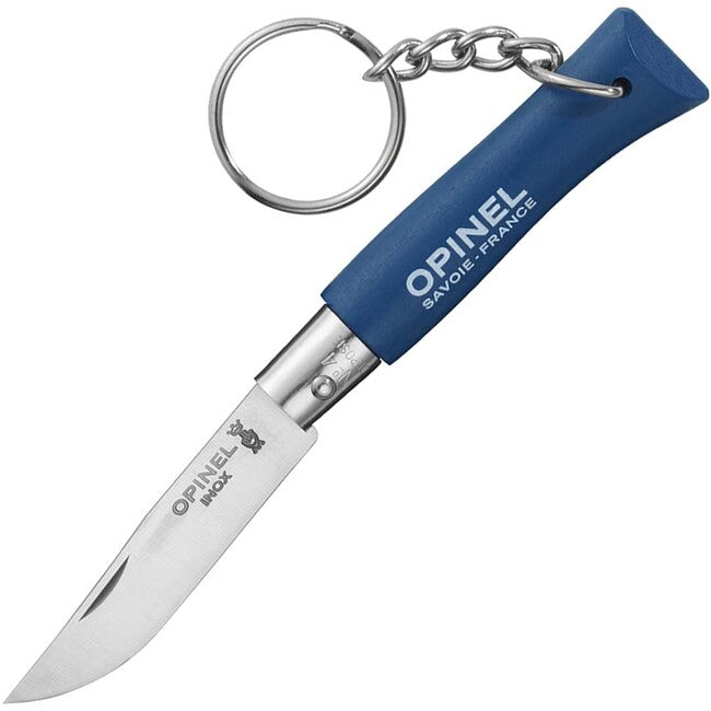 Opinel VRI N°04 Διπλωνόμενο Μαχαίρι Κλειδιών, Σκούρο Μπλε