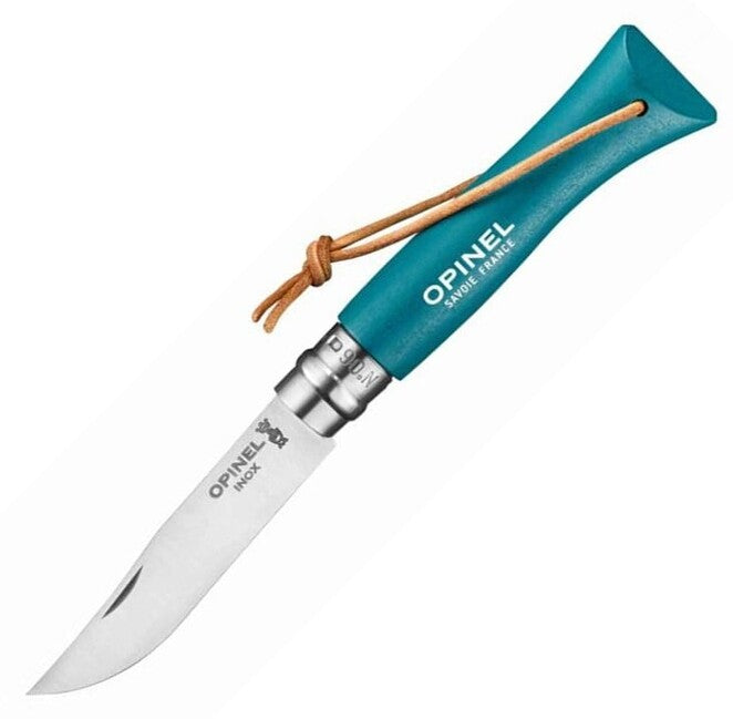 Opinel VRI N°06 Inox Trekking Πτυσσόμενο Μαχαίρι, Τυρκουάζ