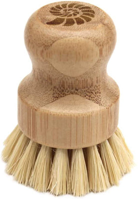 Origin Outdoors Βούρτσα Καθαρισμού Πιάτων Bamboo
