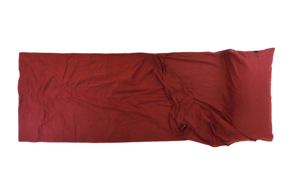 Origin Outdoors Ορθογώνιο Φύλλο Sleeping Bag Βαμβακερό, Bordeaux