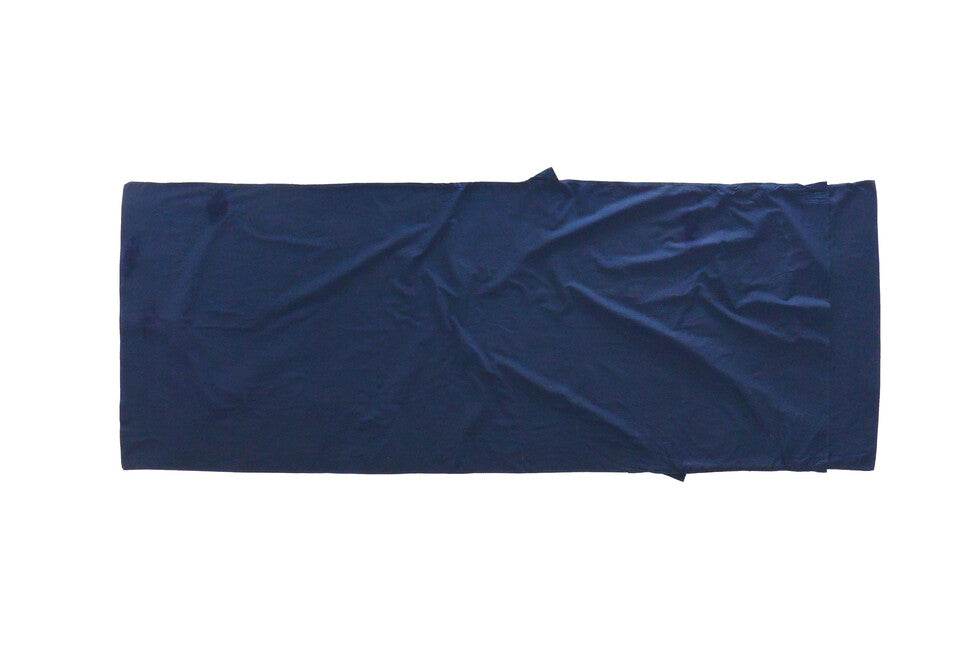 Origin Outdoors Ορθογώνιο Βαμβακερό Ένθετο Σάκου Ύπνου, βασιλικό μπλε