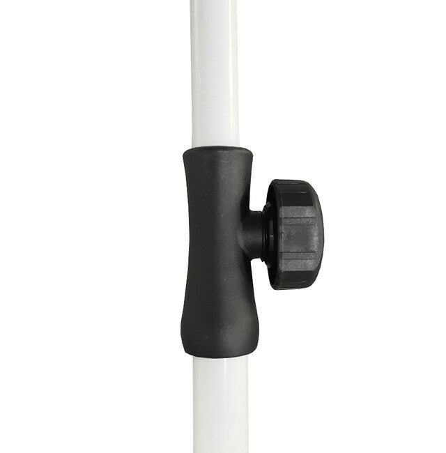 Origin Outdoors Ομπρέλα Παραλίας με Ασημένια Επιφανειακή Επεξεργασία, UPF 50+ και Μηχανισμό Αναδίπλωσης