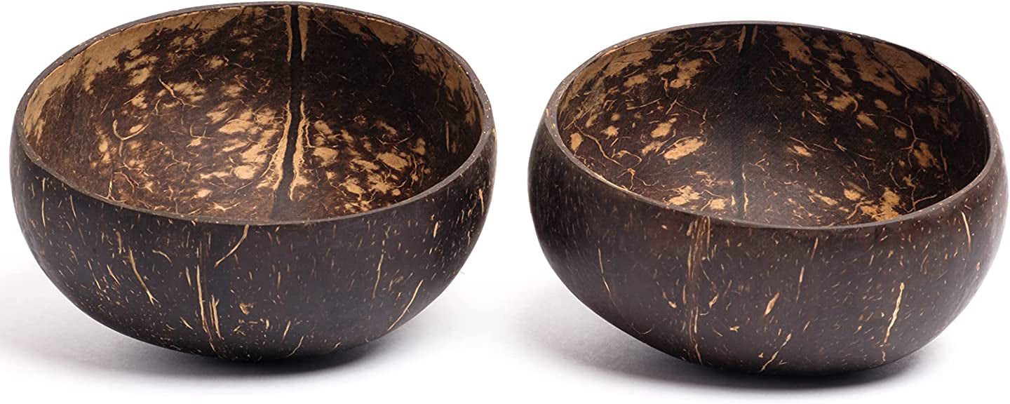 Origin Outdoors Coconut Κοκοτεγάνι από Καρύδα, Διάμετρος 14 cm, 2 τεμάχια