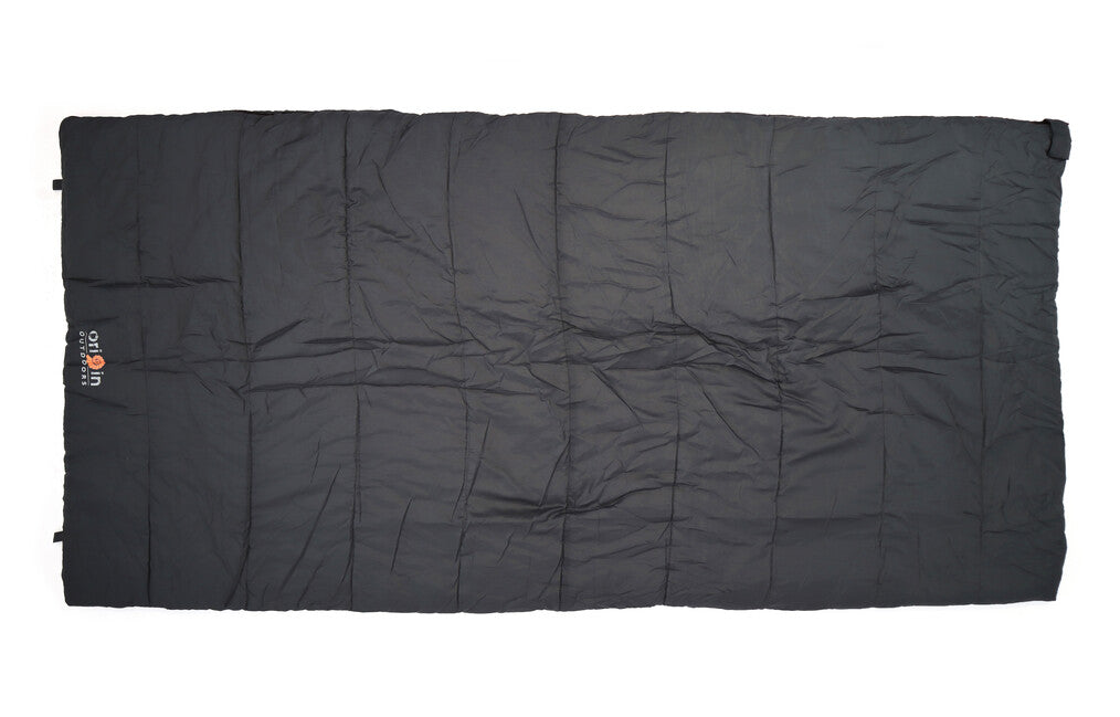 Origin Outdoors Cosy Ορθογώνιο Υπνόσακο, Ανθρακίτης, XL