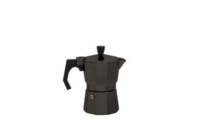 Origin Outdoors Espresso Καφετιέρα 3 Φλιτζανιών, Μαύρο