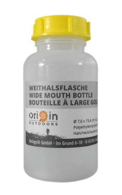 Origin Outdoors Μπουκάλι Φαρδύ Στόμιο 500 ml, στρογγυλό στόμιο, διάμετρος 39 mm