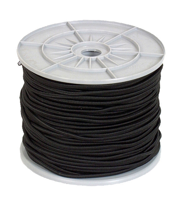 Origin Outdoors καουτσούκ σχοινί 3 mm, μαύρο, 250 m